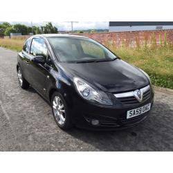 Vauxhall Corsa 2009 1.2 L Petrol, only 51k miles, MOTed Sept. 2016, AUX Port, 2 remote keys, Alloys