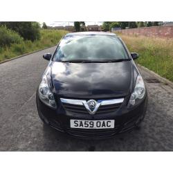 Vauxhall Corsa 2009 1.2 L Petrol, only 51k miles, MOTed Sept. 2016, AUX Port, 2 remote keys, Alloys