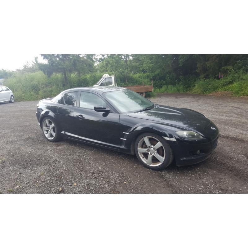 Mazda RX 8 231 Ps. engine rebuilt at 78000 miles with documentary evidence. April 2017 MOT