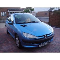 PEUGEOT 206 1.4 , 5 DOOR , NEW MOT , LOW INSURANCE