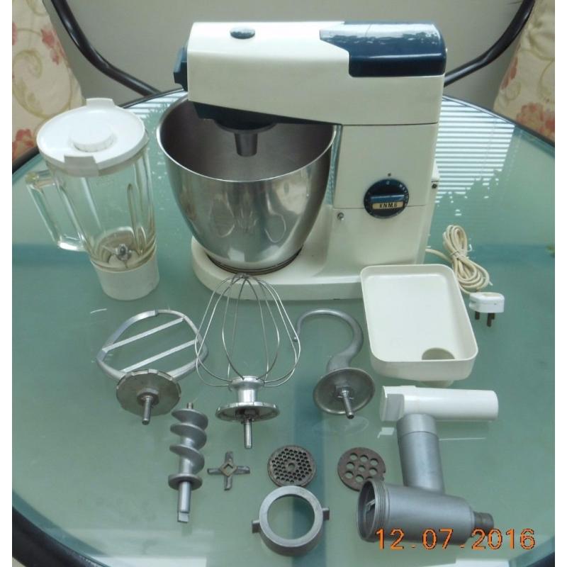 KENWOOD A707A CRYPTON PEERLESS FOOD MIXER-METAL BODY AND GEARS-4 LITRE STAINLESS STEEL BOWL