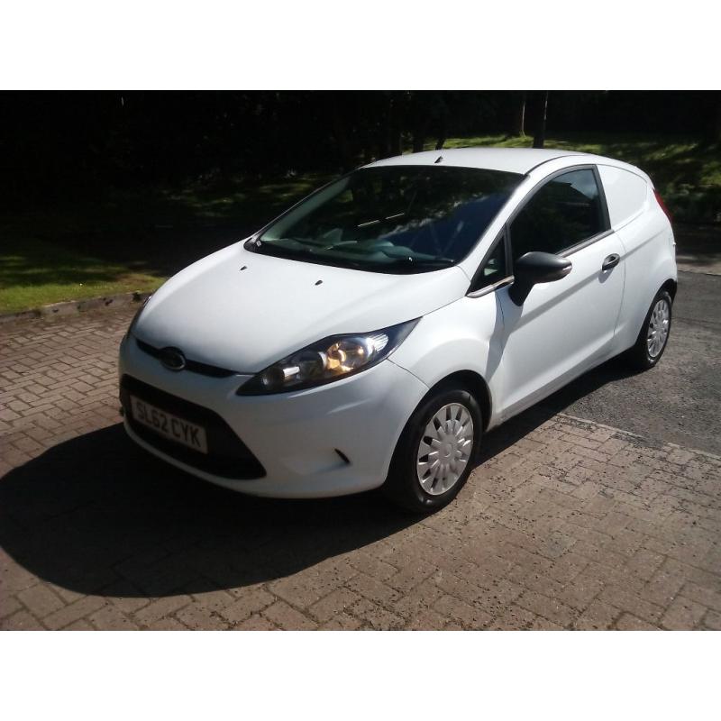 ford fiesta econetic van tdci 1.6 2012 62 plate