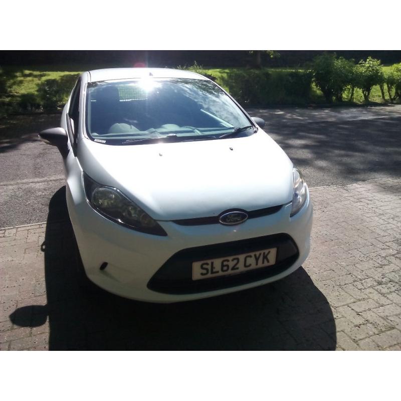 ford fiesta econetic van tdci 1.6 2012 62 plate