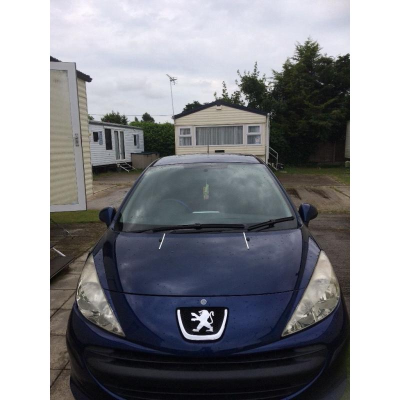 Cheap peugeot 207s 1yr m.o.t