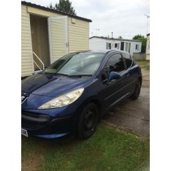 Cheap peugeot 207s 1yr m.o.t