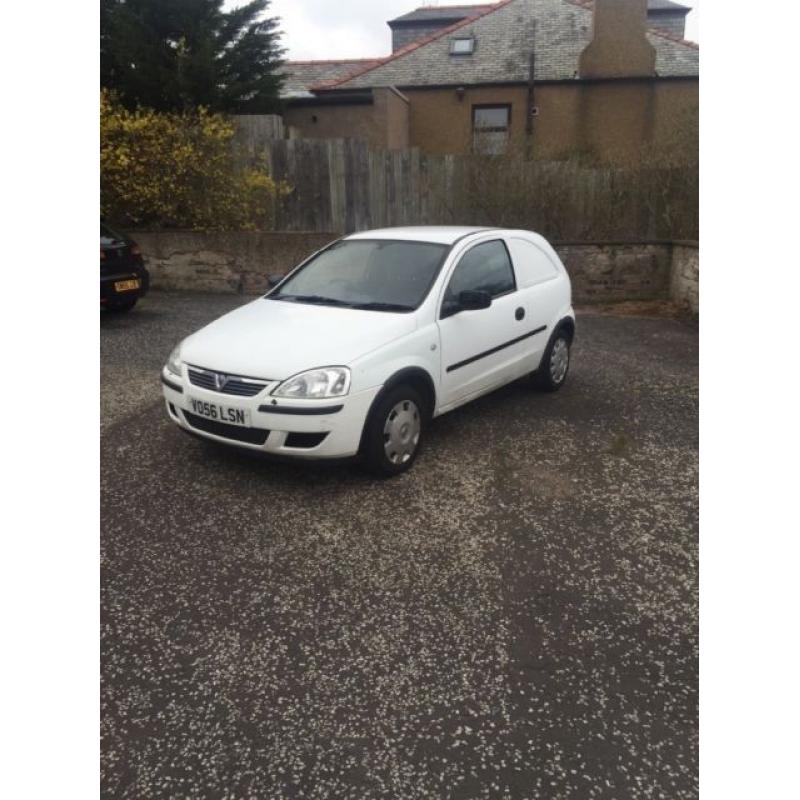 *** Vauxhall corsa 2006 van mot October swap px ***