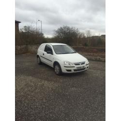 *** Vauxhall corsa 2006 van mot October swap px ***