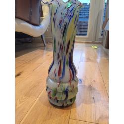 Murano glass vase