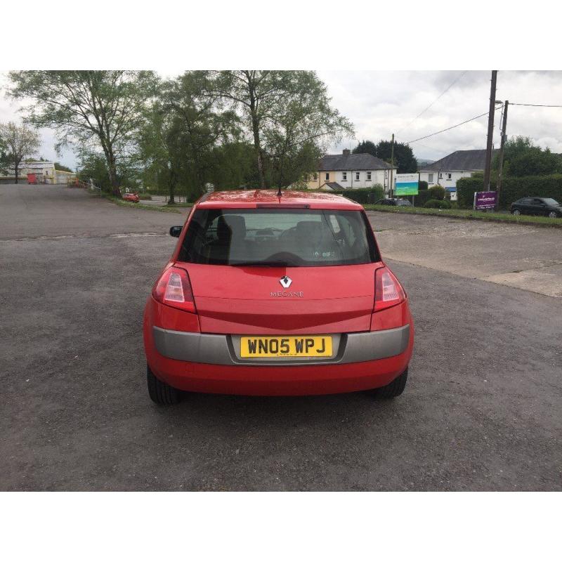 RENAULT MEGANE DYNAMIQUE DCI TURBO DIESEL 1.5cc 100bhp 3 door h/back 05/2005 1 keeper from new 181k