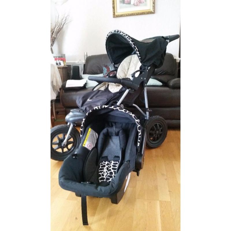 Mothercare pushchair and carseat