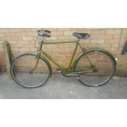 Old retro Raleigh bike