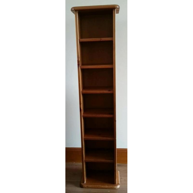 Media storage tower pine