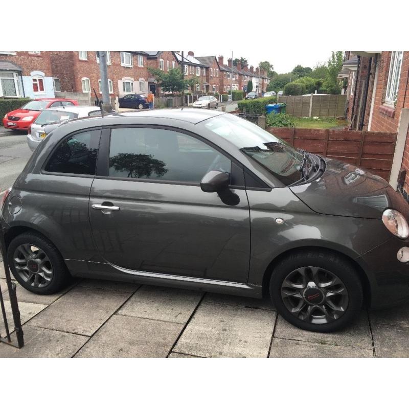 Fiat 500 1.2 Sport Groove Metal Grey 63 Plate 17680 Milage