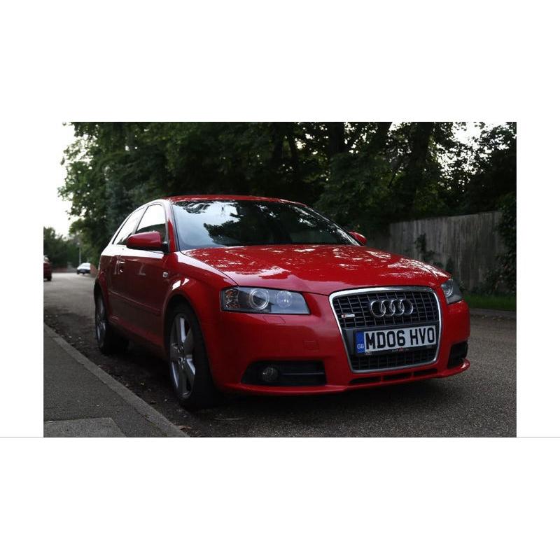 Audi A3 2.0TDI Red 170BHP DSG