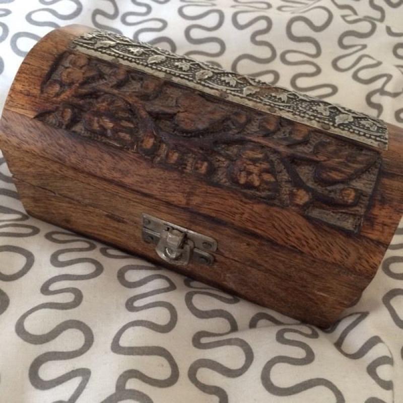 Unique hand crafted Woden box