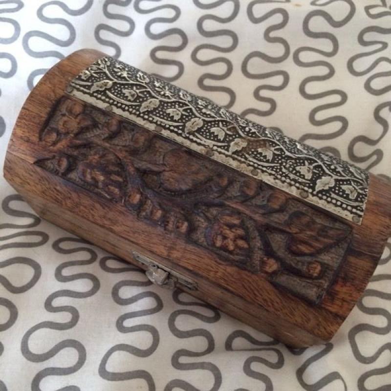 Unique hand crafted Woden box