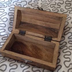 Unique hand crafted Woden box