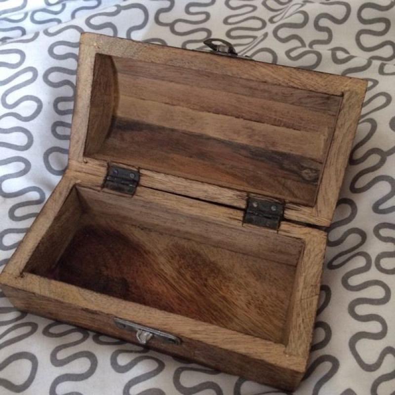 Unique hand crafted Woden box