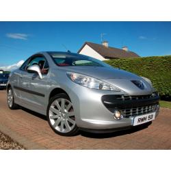 2007 PEUGEOT 207 CC CONVERTIBLE OUTSTANDING CAR