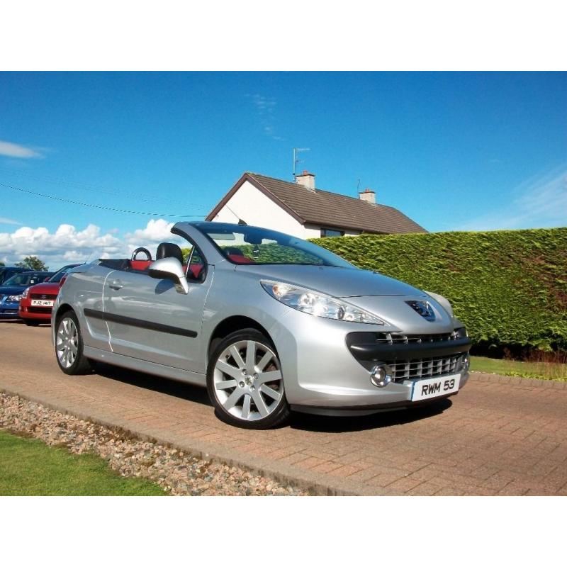 2007 PEUGEOT 207 CC CONVERTIBLE OUTSTANDING CAR