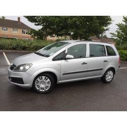 2007 Vauxhall Zafira 1.9 CDTi Life 5dr 6 Speed Gearbox 7 Seater