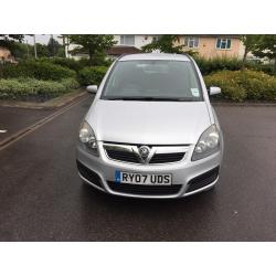 2007 Vauxhall Zafira 1.9 CDTi Life 5dr 6 Speed Gearbox 7 Seater