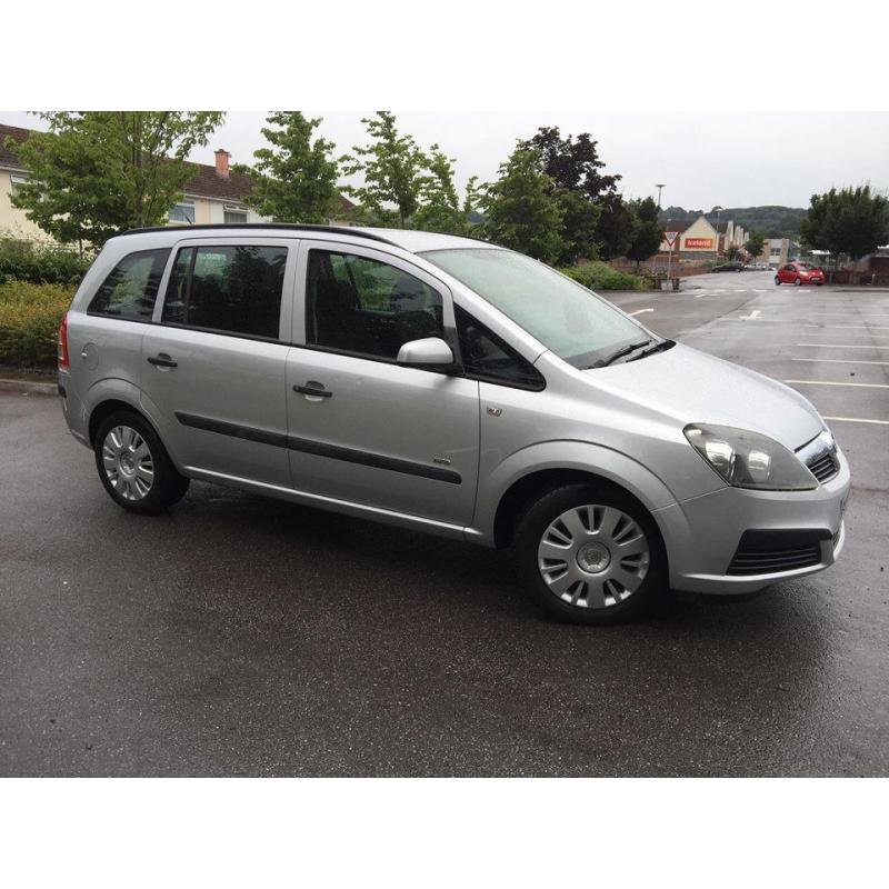 2007 Vauxhall Zafira 1.9 CDTi Life 5dr 6 Speed Gearbox 7 Seater