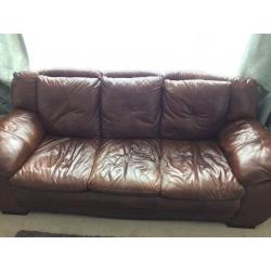 3 seater sofa and armchair