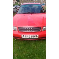 1996 Audi A4 1.9 Red diesel car