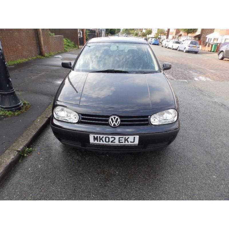 VOLKSWAGEN GOLF 1.4 5DR 2002! 1 LADY OWNER FROM NEW! LOW MILEAGE!
