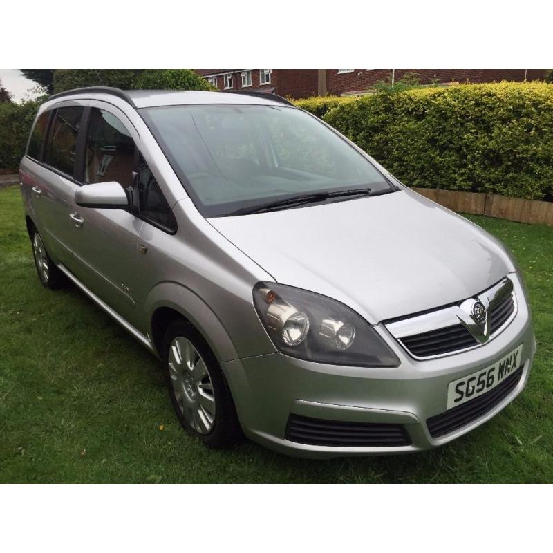 Superb Value 2006 56 Zafira 1.9 Club CDTI Diesel 7 Seater People Carrier 85000 Miles July 2017 MOT