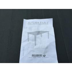 Allibert (By Keter) Futura Outdoor Dining Table - Graphite