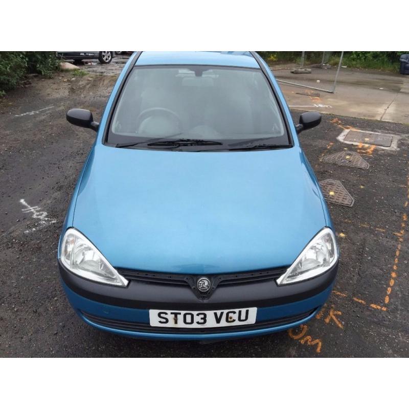 12 MONTHS MOT!! VAUXHALL CORSA CLUB 1.2 3DR - SERVICE HISTORY - DRIVES PERFECT - EXCELLENT CONDITION