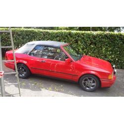 Ford escort xr3i cabriolet mk4