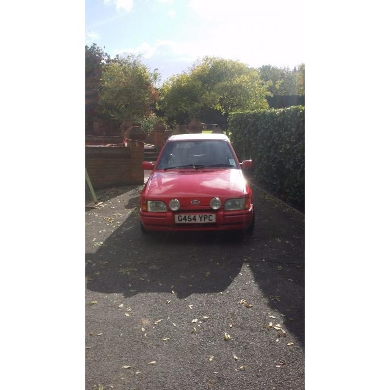 Ford escort xr3i cabriolet mk4