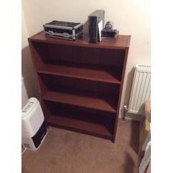 IKEA Billy Bookcase Shelves Brown Veneer