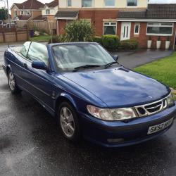 52 Saab 9-3 convertible turbo , 63k full hist 13 mos mot