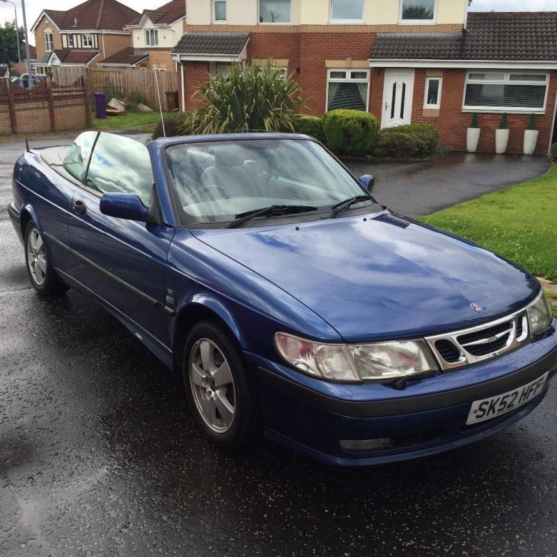 52 Saab 9-3 convertible turbo , 63k full hist 13 mos mot