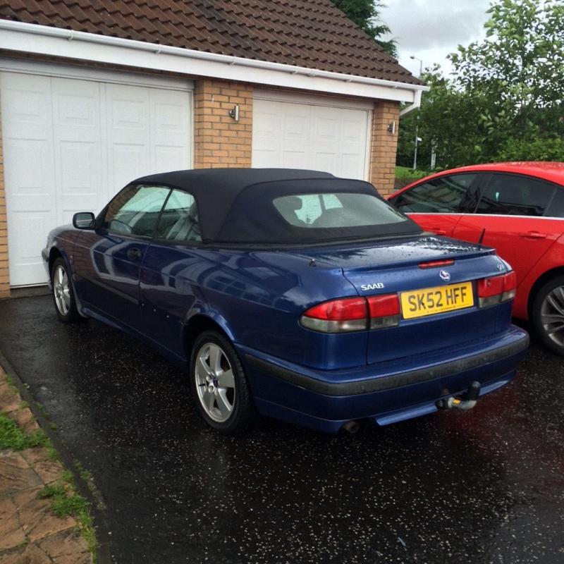 52 Saab 9-3 convertible turbo , 63k full hist 13 mos mot