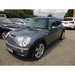 MINI COOPER S 1.6, CHILLI PACK, FULL GRAVITY LEATHER, ONEOWNER, 63000 MILES ONLY