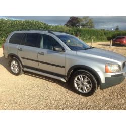 VOLVO XC90 2.4 D5 SE DIESEL AUTOMATIC AWD IN SILVER 2003 WITH 170K AND 3 MONTHS MOT