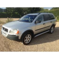 VOLVO XC90 2.4 D5 SE DIESEL AUTOMATIC AWD IN SILVER 2003 WITH 170K AND 3 MONTHS MOT