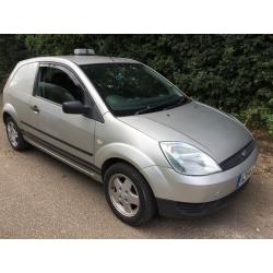 Ford Fiesta TDCI 1399cc T-Diesel 5 spd 3 door hatchback Car derived van 54 Plate 28/01/2005 Silver