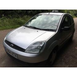 Ford Fiesta TDCI 1399cc T-Diesel 5 spd 3 door hatchback Car derived van 54 Plate 28/01/2005 Silver