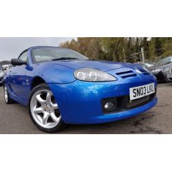 MG TF 1.6 Cool Blue ++MOT APRIL 17+JUST SERVICED++GREAT DRIVER ++6 MONTH WARRANTY INCLUDED