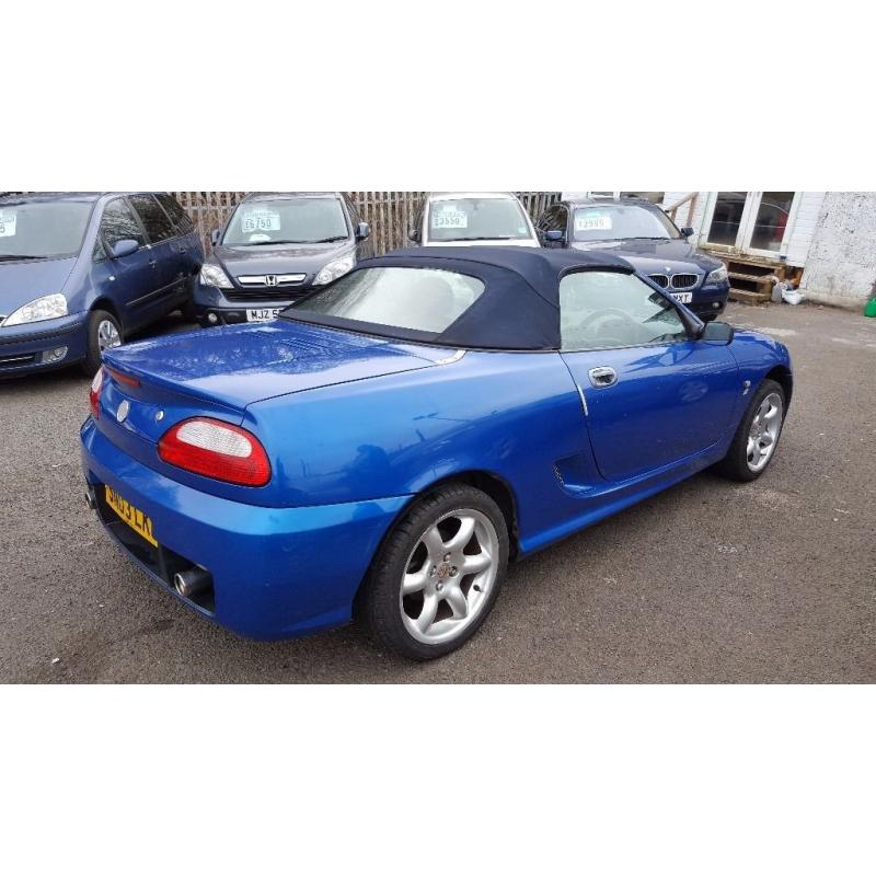 MG TF 1.6 Cool Blue ++MOT APRIL 17+JUST SERVICED++GREAT DRIVER ++6 MONTH WARRANTY INCLUDED