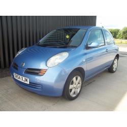 2004 (54) Nissan Micra 1.2 16v SE 3dr Long MOT, 2 Keys May Px