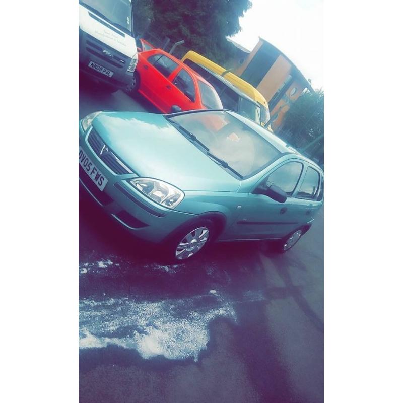 vauxhall corsa 1.2 twinport 12 months MOT