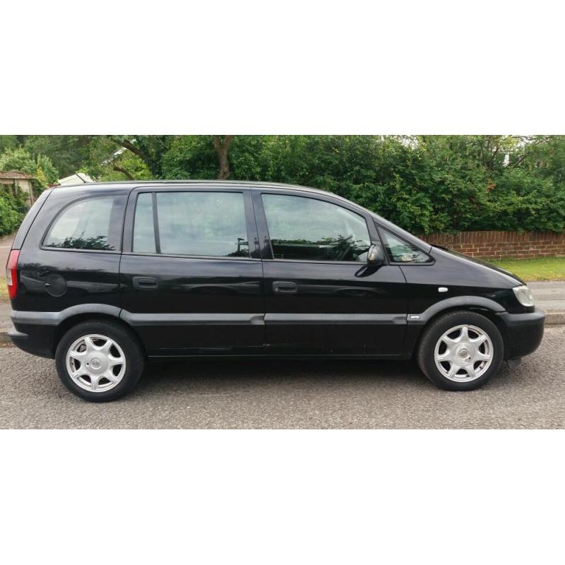 Vauxhall Zafira Diesel Black, Seven Seater, Spares and Repairs