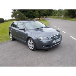 2005 05 AUDI A3 3.2 SPORTBACK QUATTRO 5 DOOR VERY CLEAN